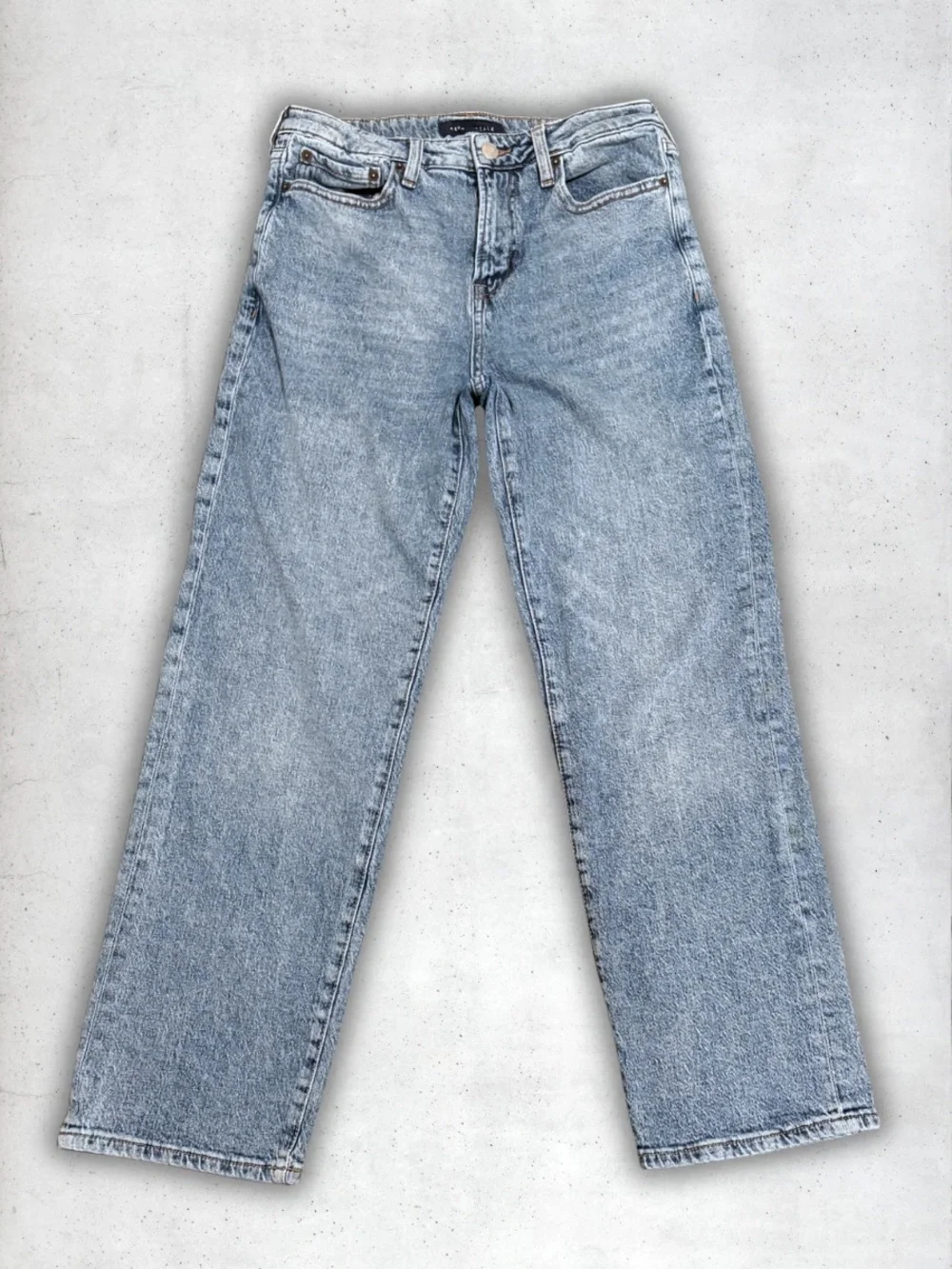 Aeropostale Light Wash Baggy Denim Jeans